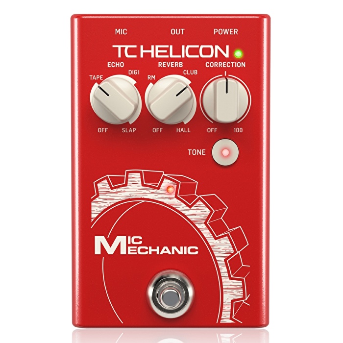 TC Helicon MIC MECHANIC 2 Vokal Efekt Pedalı